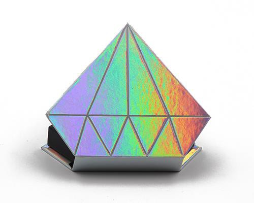 Pakovanje kutije za trepavice u obliku dijamanta